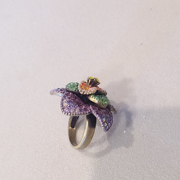 KIRKS FOLLY "Garden Of Eden" Ring. Size 6. - Picture 14 of 16